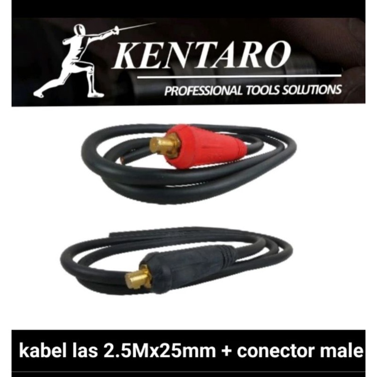 KABEL LAS 25MMX2.5Meter KENTARO JAPAN QUALITY