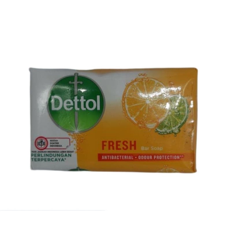 Dettol sabun batang 60 gr / Sabun mandi batang DETTOL 60 gram / Bar soap 60 gr
