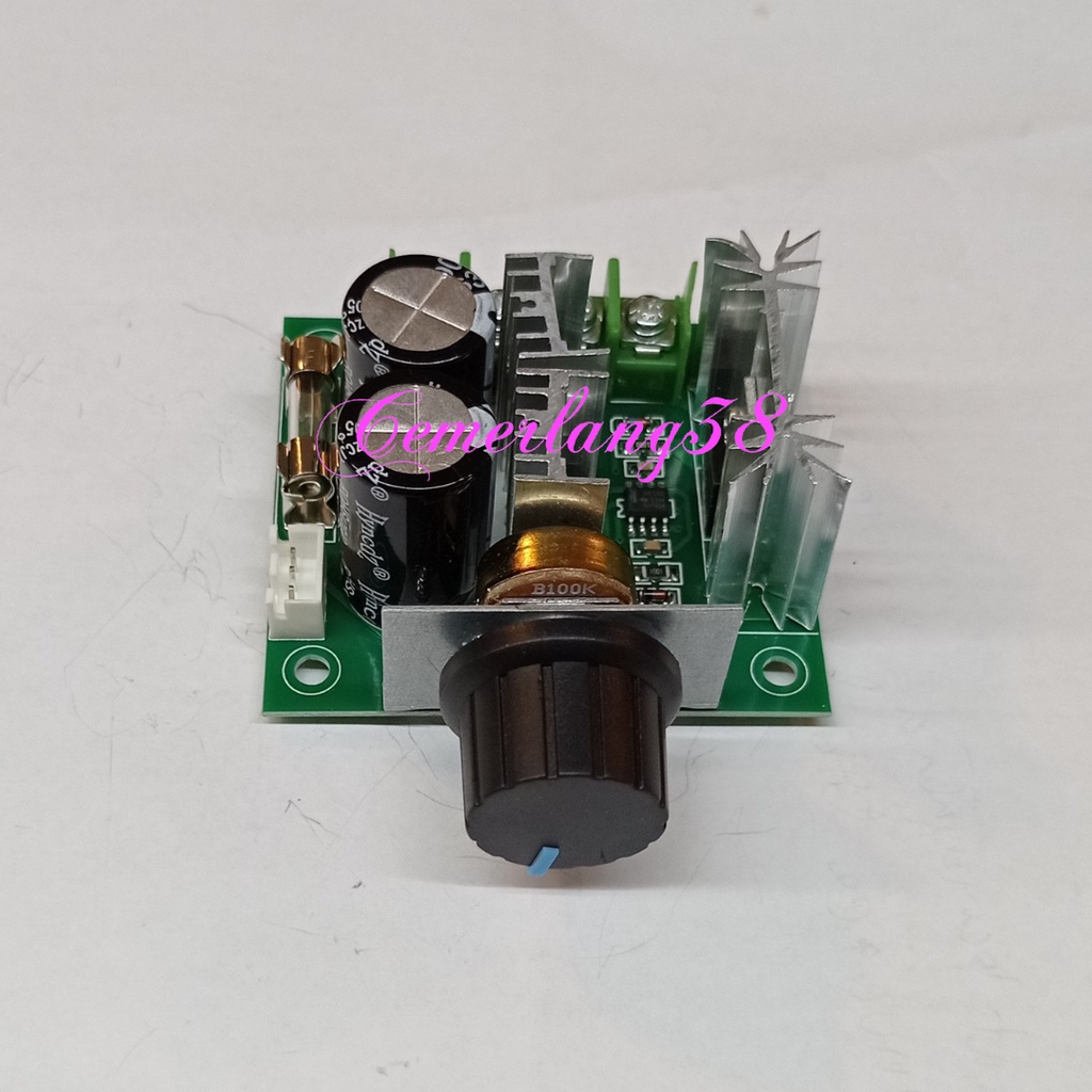 DC Motor Speed Controller 400W 12V 24V 36V 10A Adjustable PWM Module