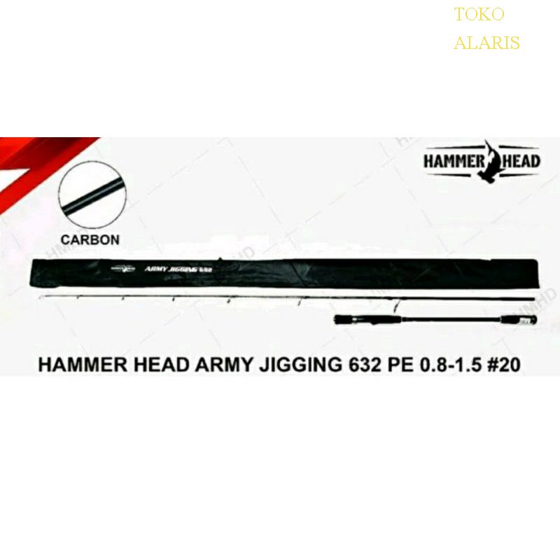 JORAN PANCING HAMMERHEAD ARMY JIGGING - LIGHT JIGGING 632 PE 0.8-1.5