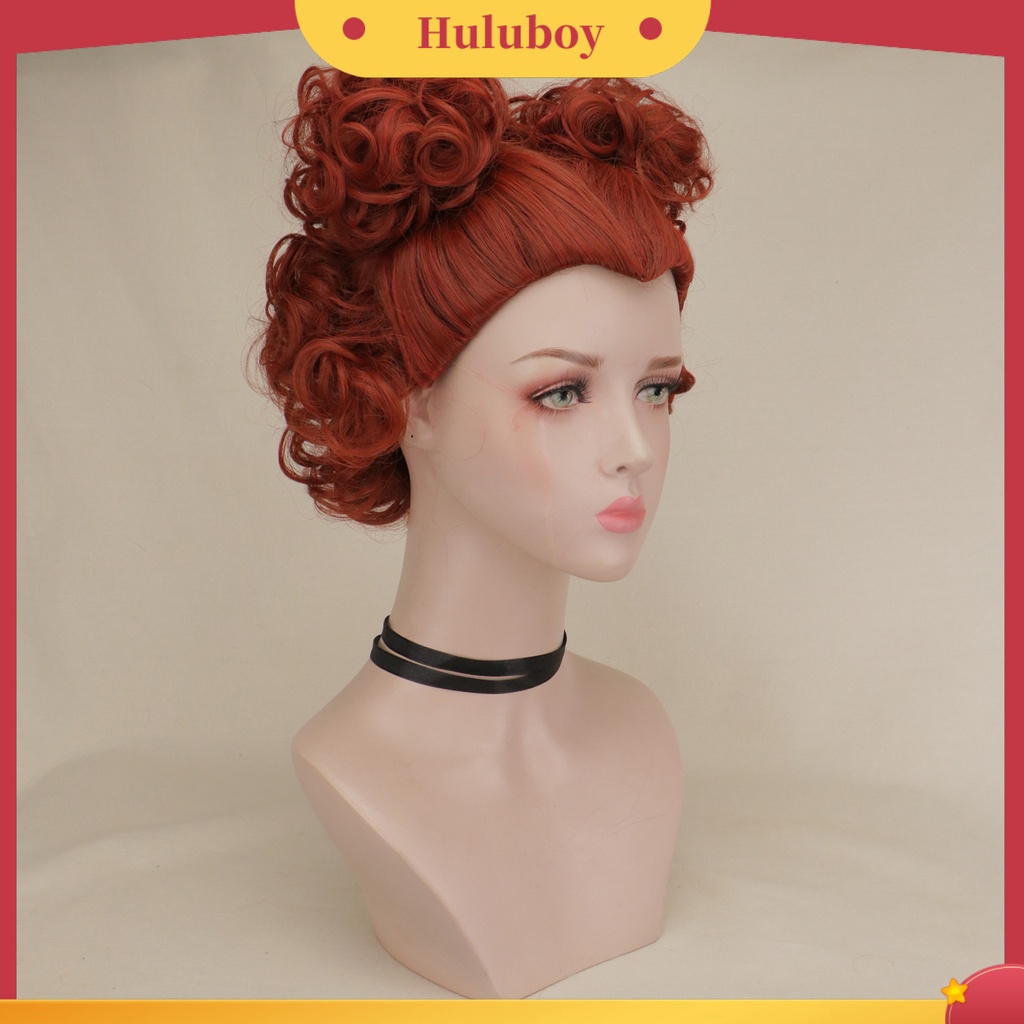 Wig Rambut Palsu Wanita Model Penyihir Bahan Silk Tahan Panas Untuk Pesta