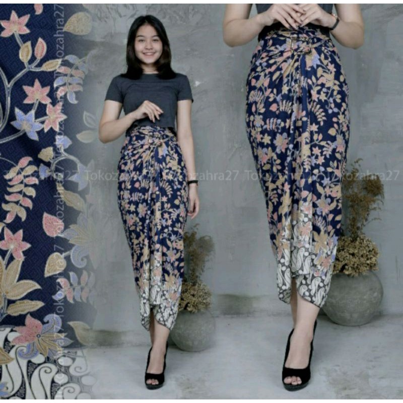 Promo !!! Rok Lilit Batik Floral Motif Terbaru / Rok Serut / Rok Kebaya / Bawahan Kebaya Wisuda Modern / Rok Batik / Batik Murah/ Batik Couple / Rok Sarung / Rok Plisket / Rok Murah / Rok Wisuda / Rok Lilit Instan / Rok Rumbai / Rok Batik Terlaris