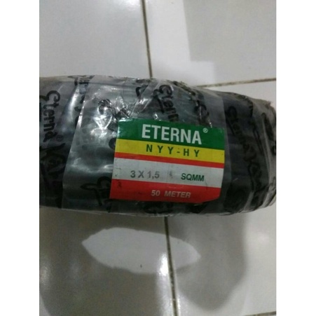 KABEL SERABUT NYMHY 3X1.5 MM / KABEL SERABUT NYYHY 3X1,5 MM ETERNA