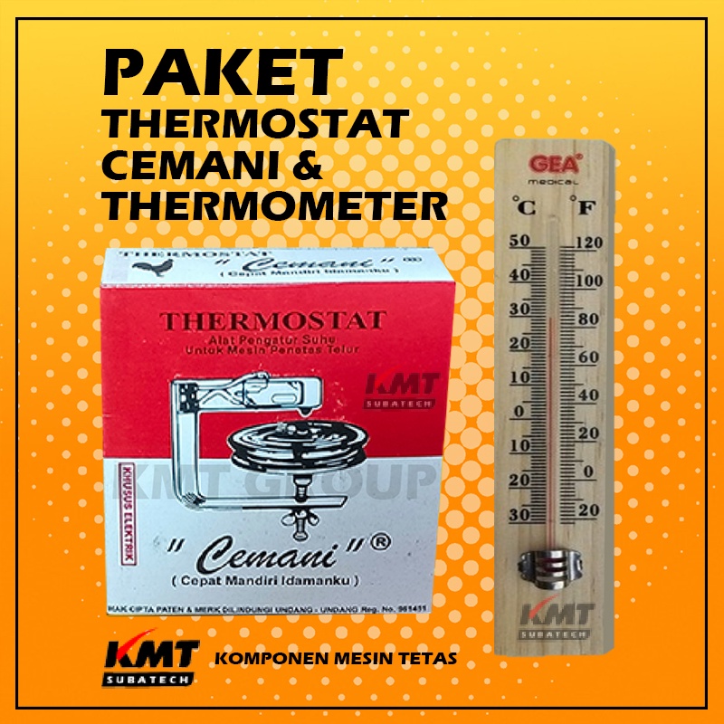 Termostat Thermostat Kapsul Capsule Cemani Termometer Thermometer Mesin Tetas Telur Full Otomatis Penetas