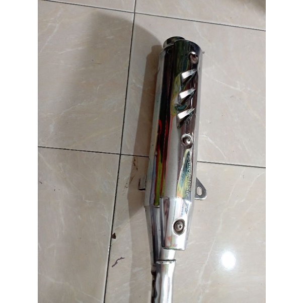 KNALPOT STANDARAN SUJUKI THUNDER 125  LAMA ORIGINAL