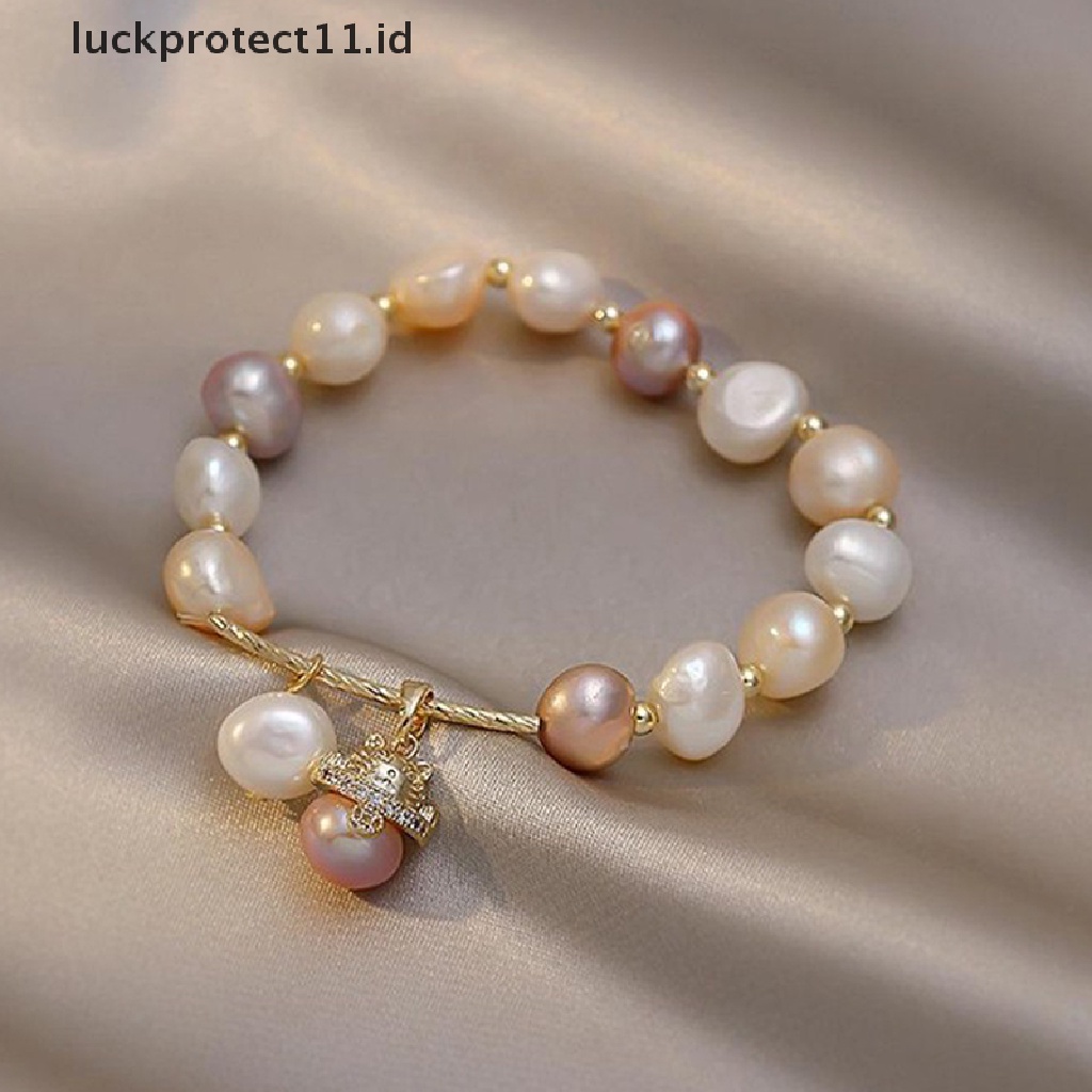 /Fashion Hot//// Baroque Mutiara Alam Pesona Gelang Perhiasan Hadiah Pesta Siswa.
