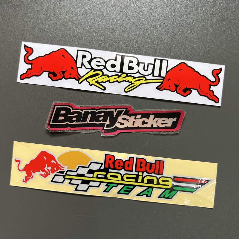 STICKER Stiker RED BULL RACING TEAM Cutting