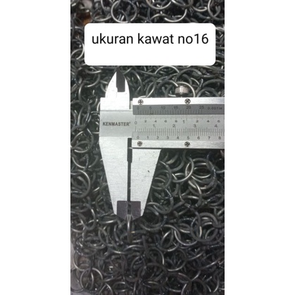 Batu Rantai Kawat Jala Ikan Las.No.16 D.14