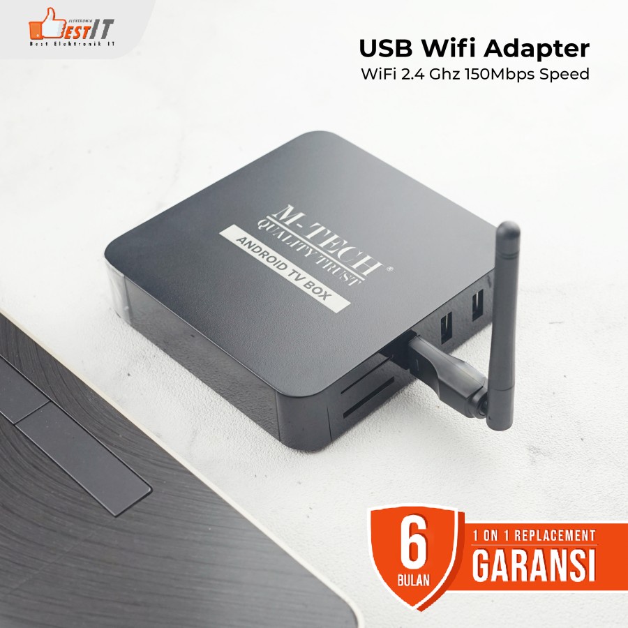 USB Wifi Wireless Mini Dongle Untuk Laptop Komputer PC + Antenna