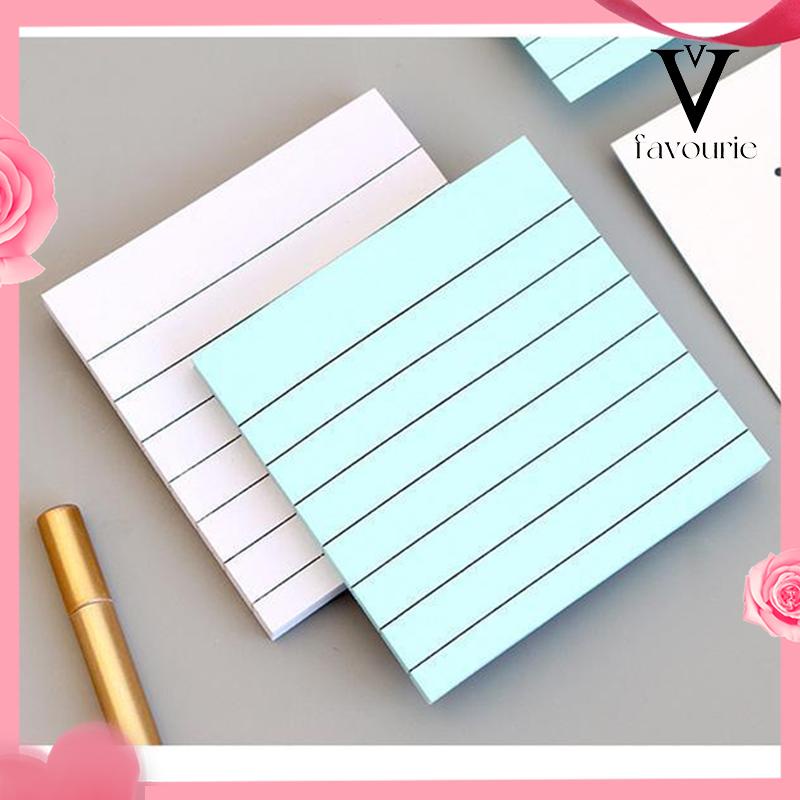 CODSimplicity sticky note horizontal sticker notepad post maker stiker massage pesan book note-FA