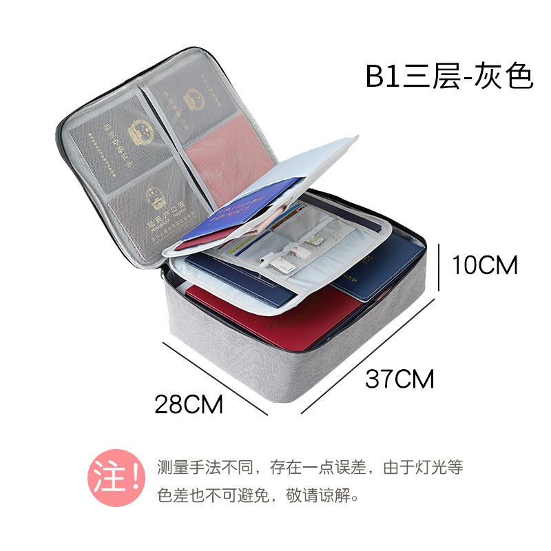 Tas Penyimpanan Dokumen Passport Multifungsi PREMIUM (TIDAK ADA PASSWORD)