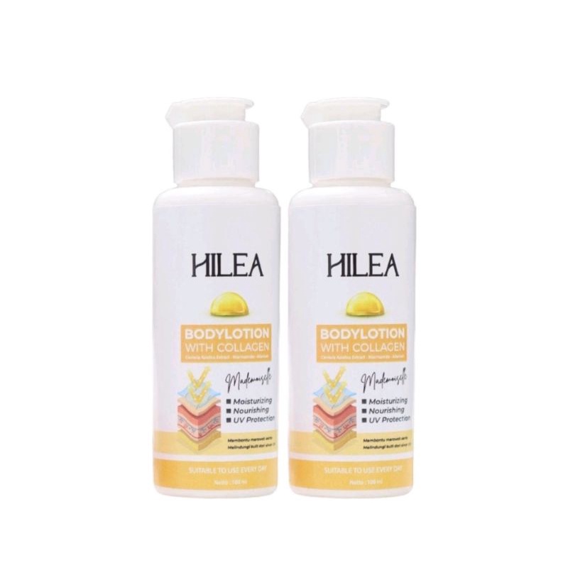2btl Hilea Collagen Body Lotion 100 ml (mademoiselle)