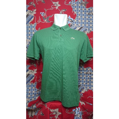 Kaos Polo Lacoste Second Hijau