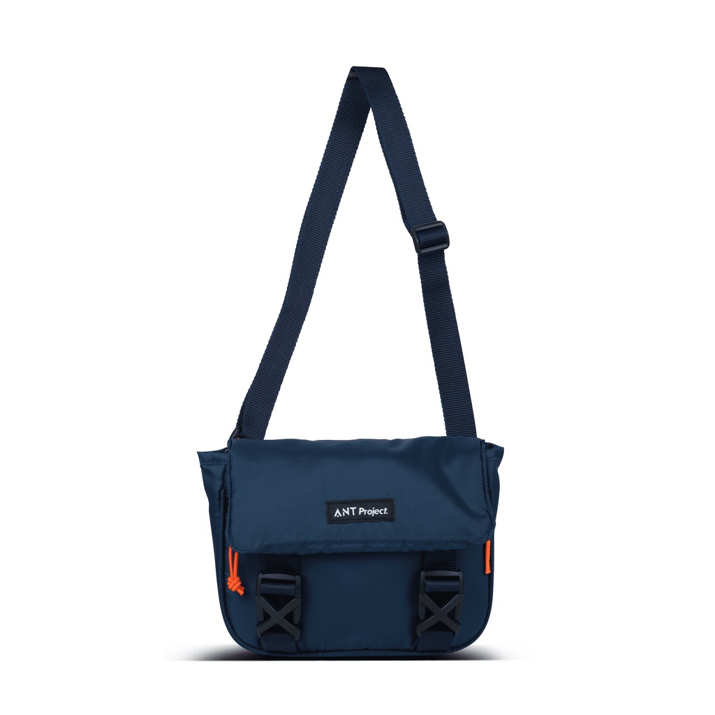 REV X ANT - Tas Selempang RYUGA Navy - Slingbag Pria terbaru - Slingpack Laki laki