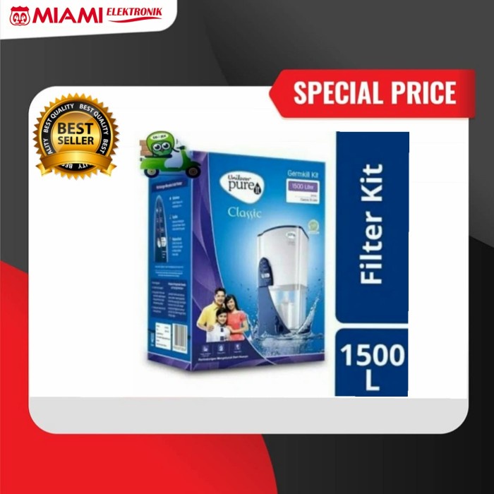 {OkaStore} Germkill Pure It 1500 L / Refill Filter Pure It 9L / GKK1500 Limited