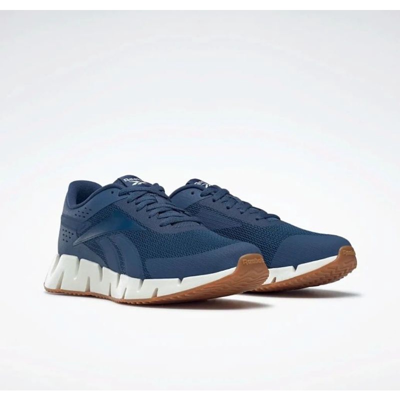 Sepatu Lari Reebok Zig Dynamica 2 Navy Original
