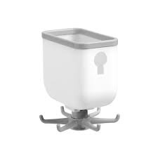 Serbagrosirmurah BKRH Box kitchen rak hook putar storage rotating hok sutil gantungan Dapur tanpa paku