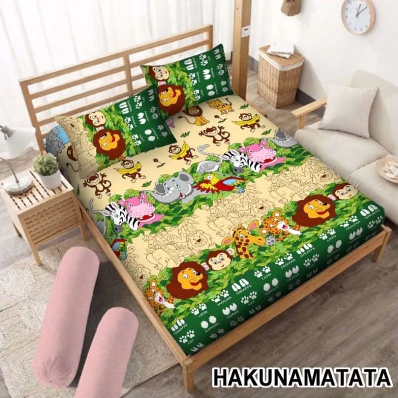 (PROMO BARU) Sprei/Seprei Home Made Disperse Termurah Bergaransi Motif Kintakun Lady Rose My Love Ba