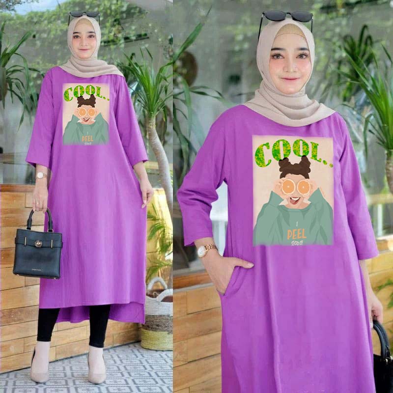 FF LONG TUNIK HIJAB COLABORATION TUNIK WANITA TERBARU 14