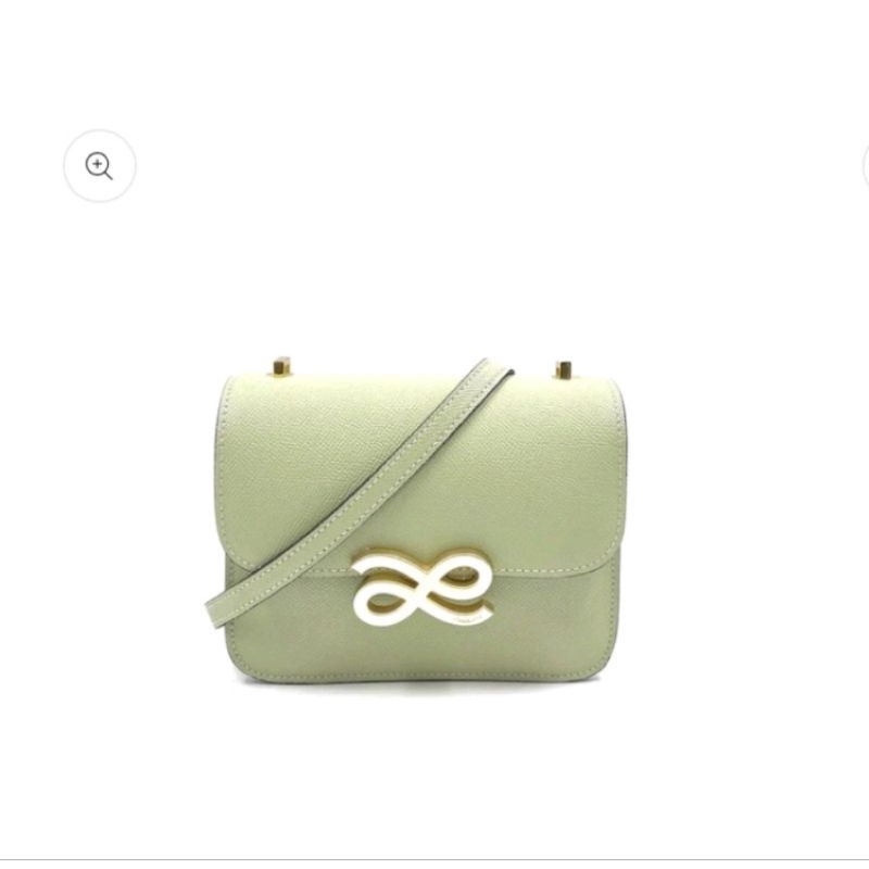Littlebunny bag Timeless 18 Leather moss