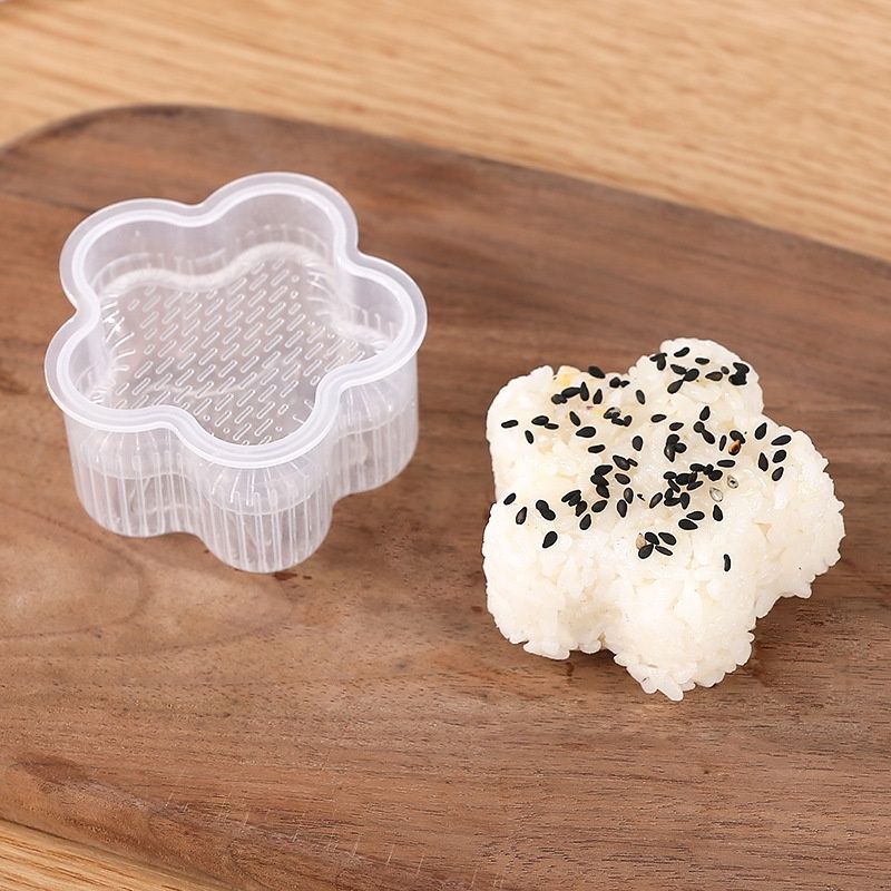 Cetakan Nasi Sushi Cetakan Nasi Bento Sushi Onigiri Anti Lengket Desain Kartun Cetakan Sushi Murah