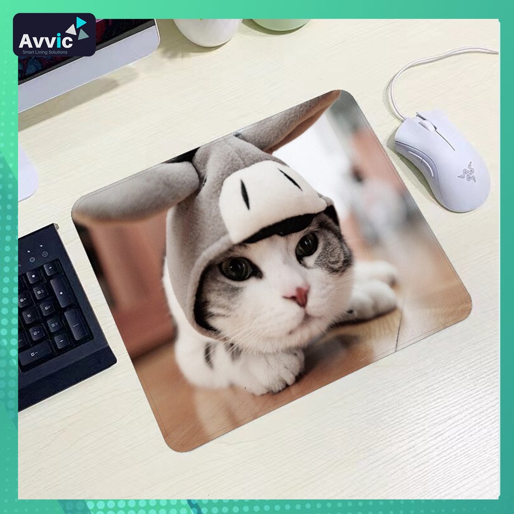 Alas Mouse Pad Karakter Persegi Anti Slip Character Mousepad PC Laptop Gaming