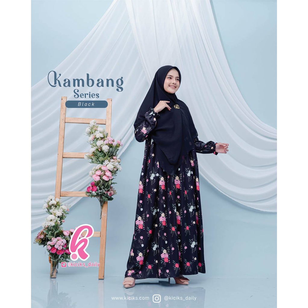 KAMBANG DRESS BY KICIKS MUSLIMAH/GAMIS/GAMIS MOTIF