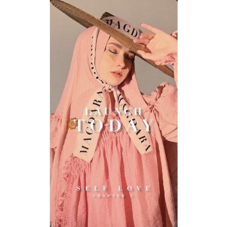 MAGDARA - SELF LOVE - BONHEUR - MON TRESOR - PAIX - SET GAMIS - GAMIS - KHIMAR -  SCARF