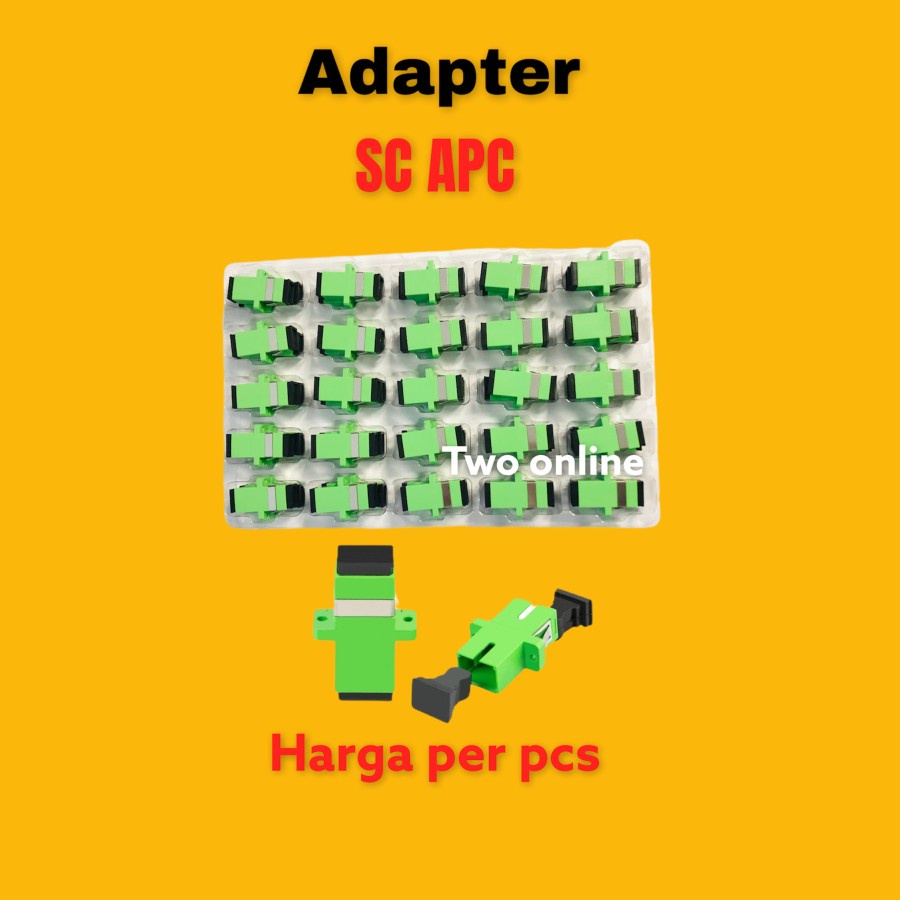 Adapter SC APC Fiber Optical Sensors /ADAPTOR/OPTIK/OPTIC/FO/FIBER.