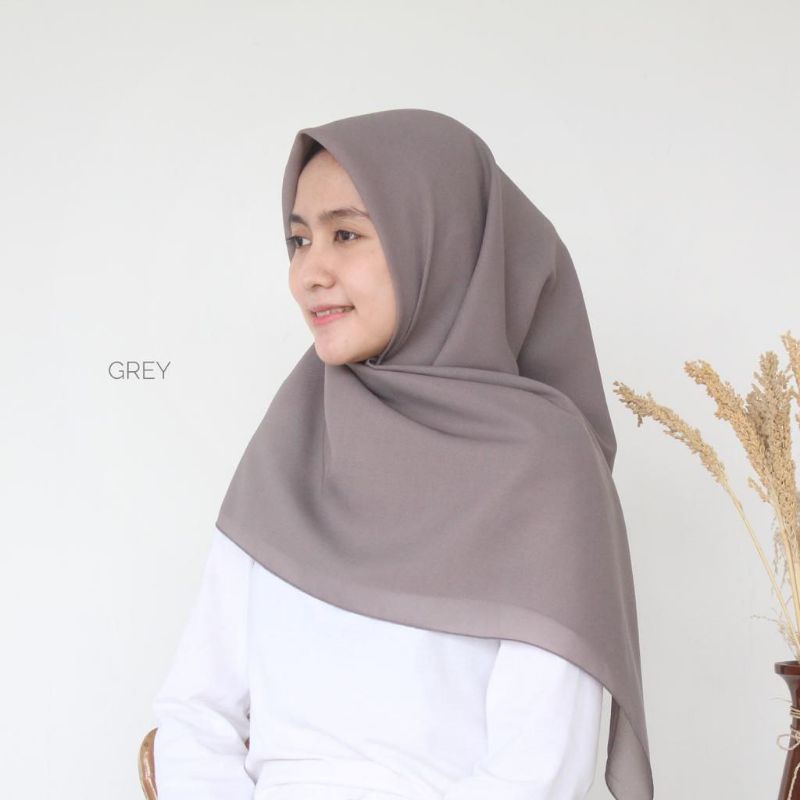 HIJAB POLYCOTTON - HIJAB PLAIN SQUARE