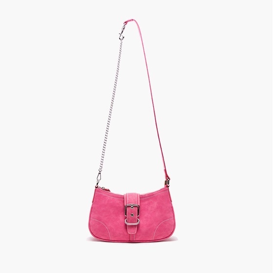 PINK MALL -Tas Ketiak Scrub Vintage Mawar Merah