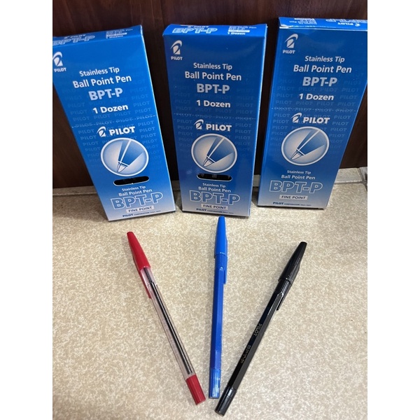 

Pena Pilot BPTP fine 0.5 mm warna Hitam/Biru/Merah