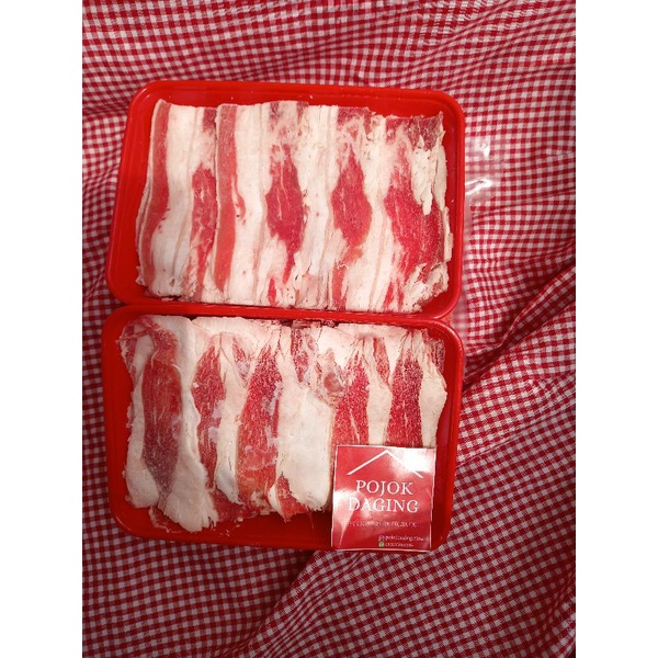 

Us Shortplate Slice (Beef Slice Fat) 500gr