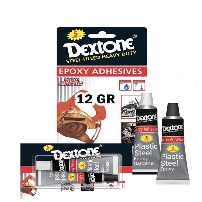 

DEXTONE EPOXY ADHESIVES LEM BESI PLASTIK KERAMIK KAYU