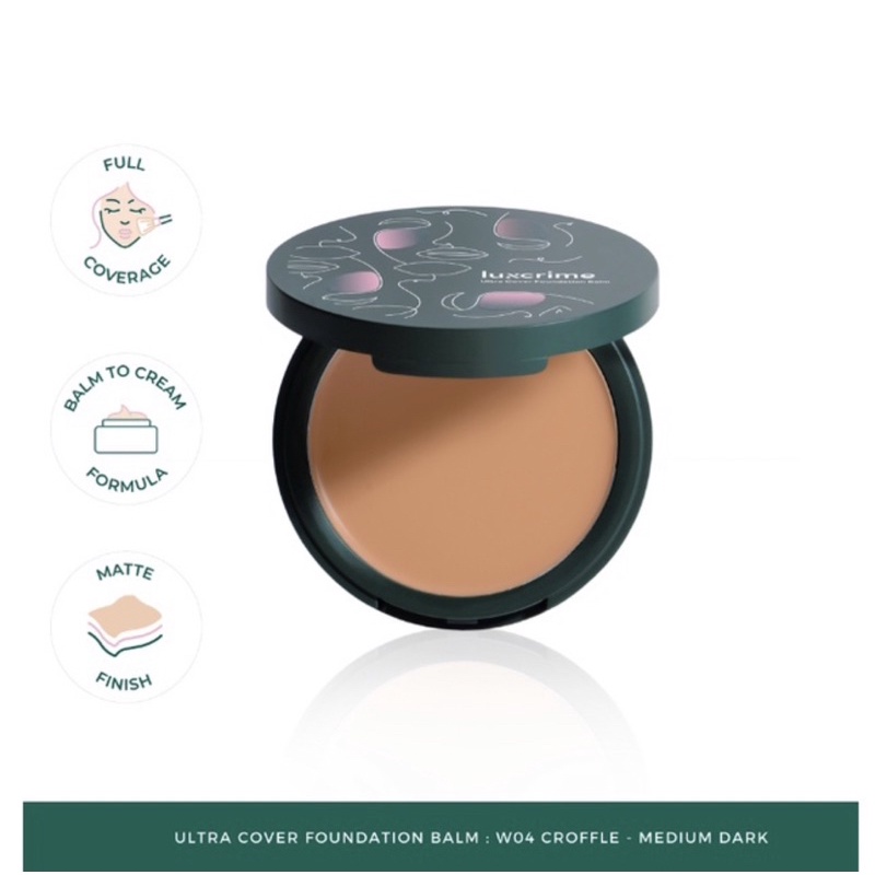 Luxcrime Ultra Cover Foundation Balm 10Gr