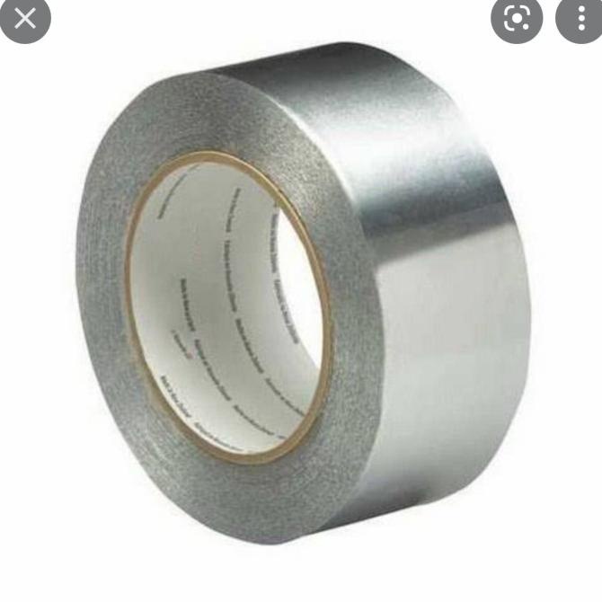 ALUMUNIUM DUCT TAPE / DUCT TAPE PU / ALUMUNIUM TAPE 45M