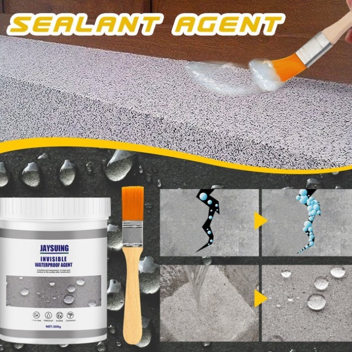 (HJ_888)Lem Transparan Cat Anti Bocor Invisible Waterproof Insulating Sealant KERAMIK KAMAR MANDI KOLAM