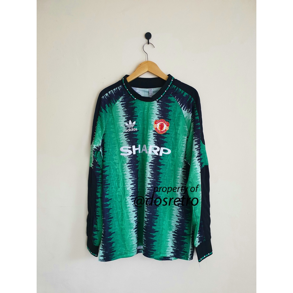 Jersey Retro Goalkeeper Manchester United MU 1990 SCHMEICHEL