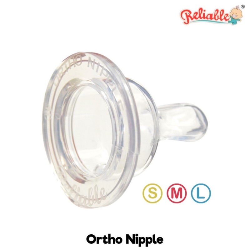 Dot Reliable Silicone Nipple ORTHO (Dot Gepeng)