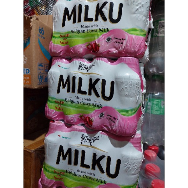 SUSU MILKU BOTOL 1 PACK ISI 12 BOTOL