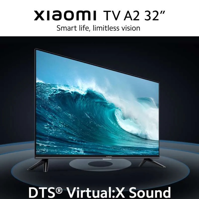 Xiaomi TV A2 32&quot; Smart HD Dolby Audio™ Android TV™ Disney+