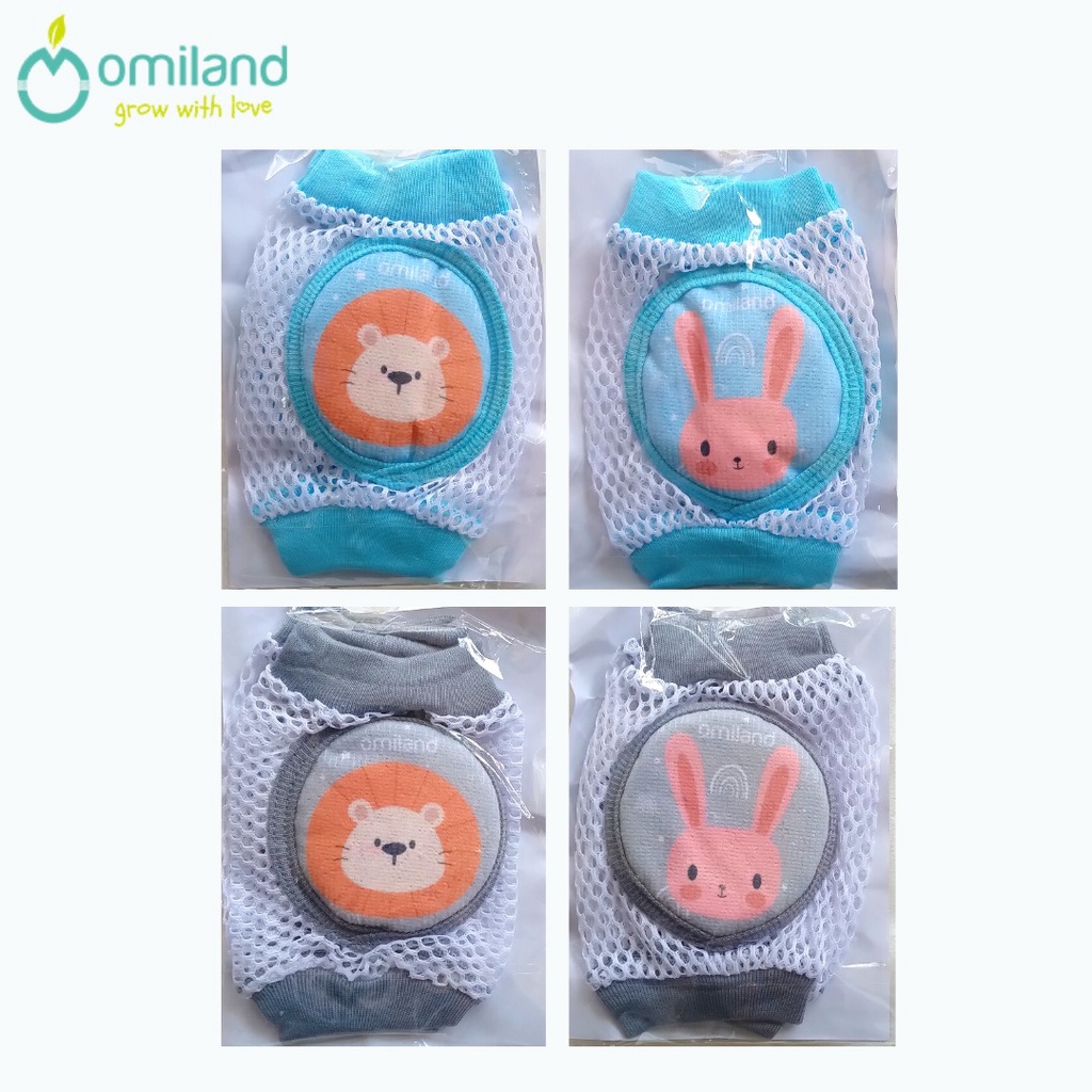 Omiland Pelindung Lutut Bayi Print Karakter Deker Baby Knee Pads Protector Dengkul