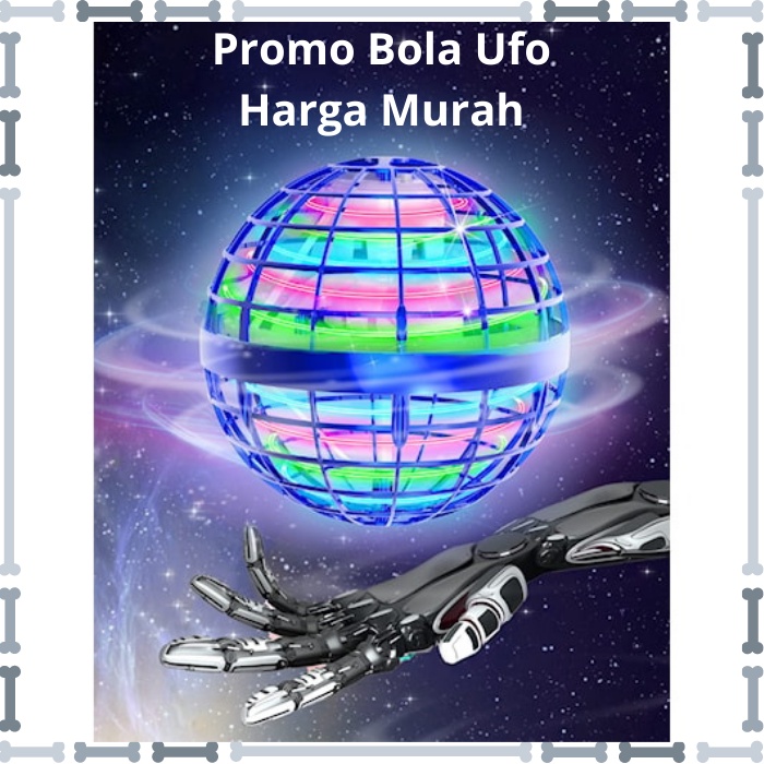 Mainan Bola UFO Terbang - Mainan Spinner Bola Tangan - Bola Terbang Bola UFO Termurah Bola Ufo Maina