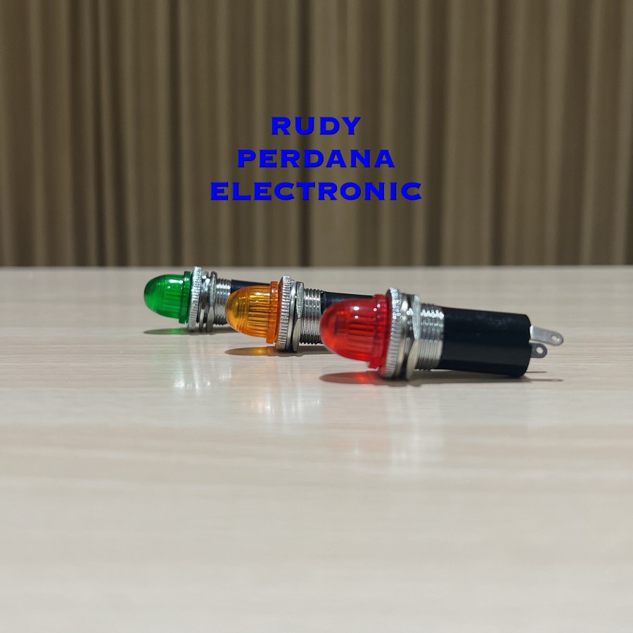 PILOT LAMP LAMPU PILOT PANEL INDIKATOR 16MM DIAMOND DH16-HB