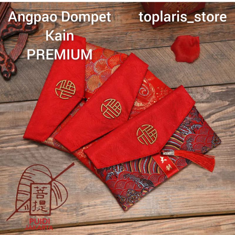 Angpau Kain Premium Dompet HOKI