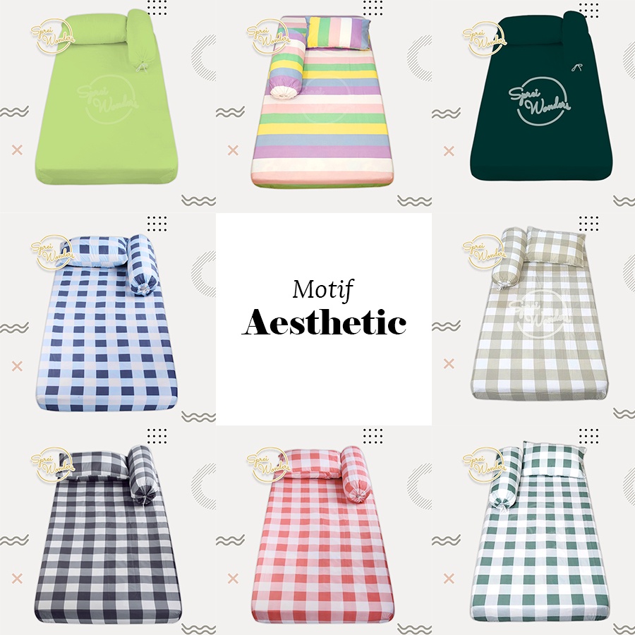 Sprei Single No.4 (90x200) sudut karet Terlaris