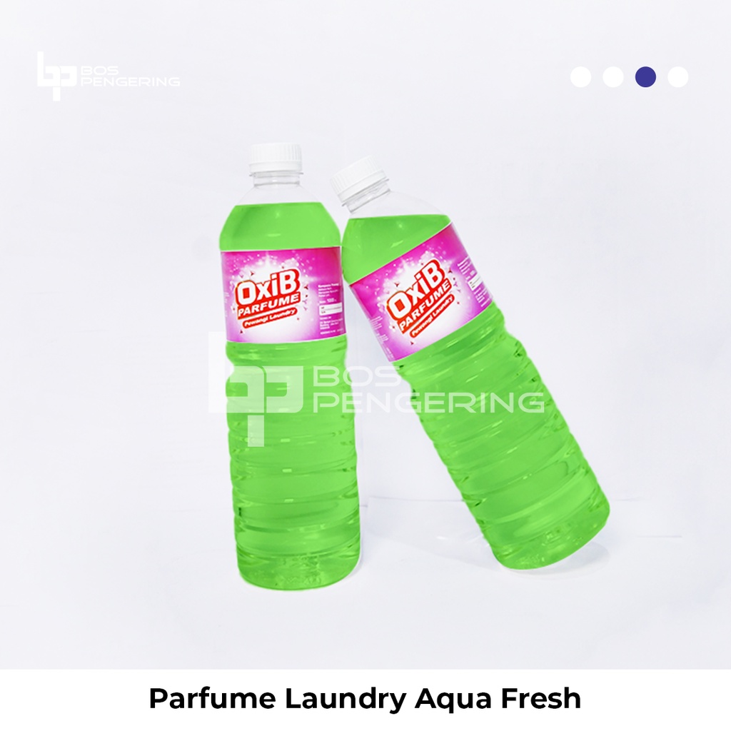 Pewangi Pakaian Laundry - OxiB Parfum Aroma Aqua Fresh 1 Liter Fresh Menyegarkan Sepanjang Hari