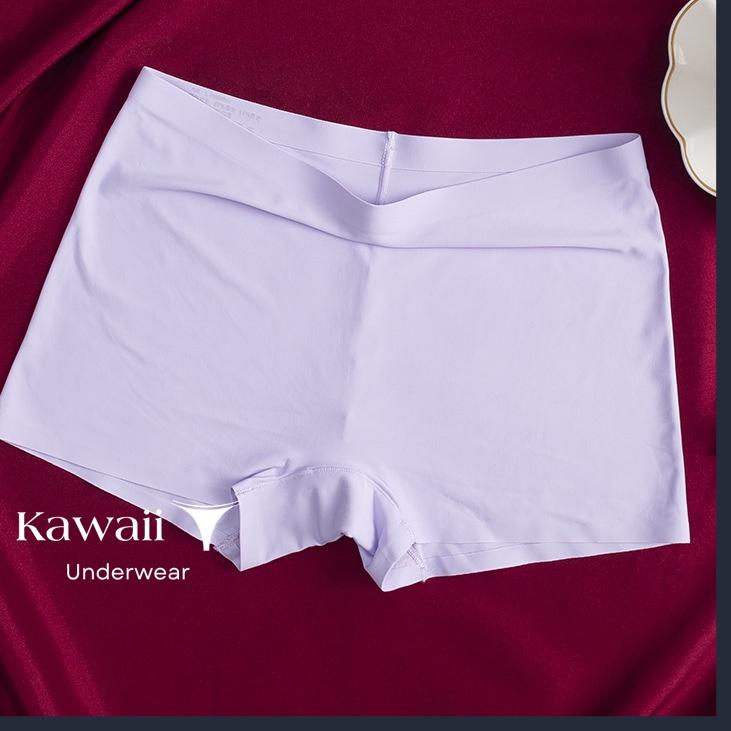 KAWAII - Celana Dalam Wanita Boyshort Seamless Nylon Premium - COD