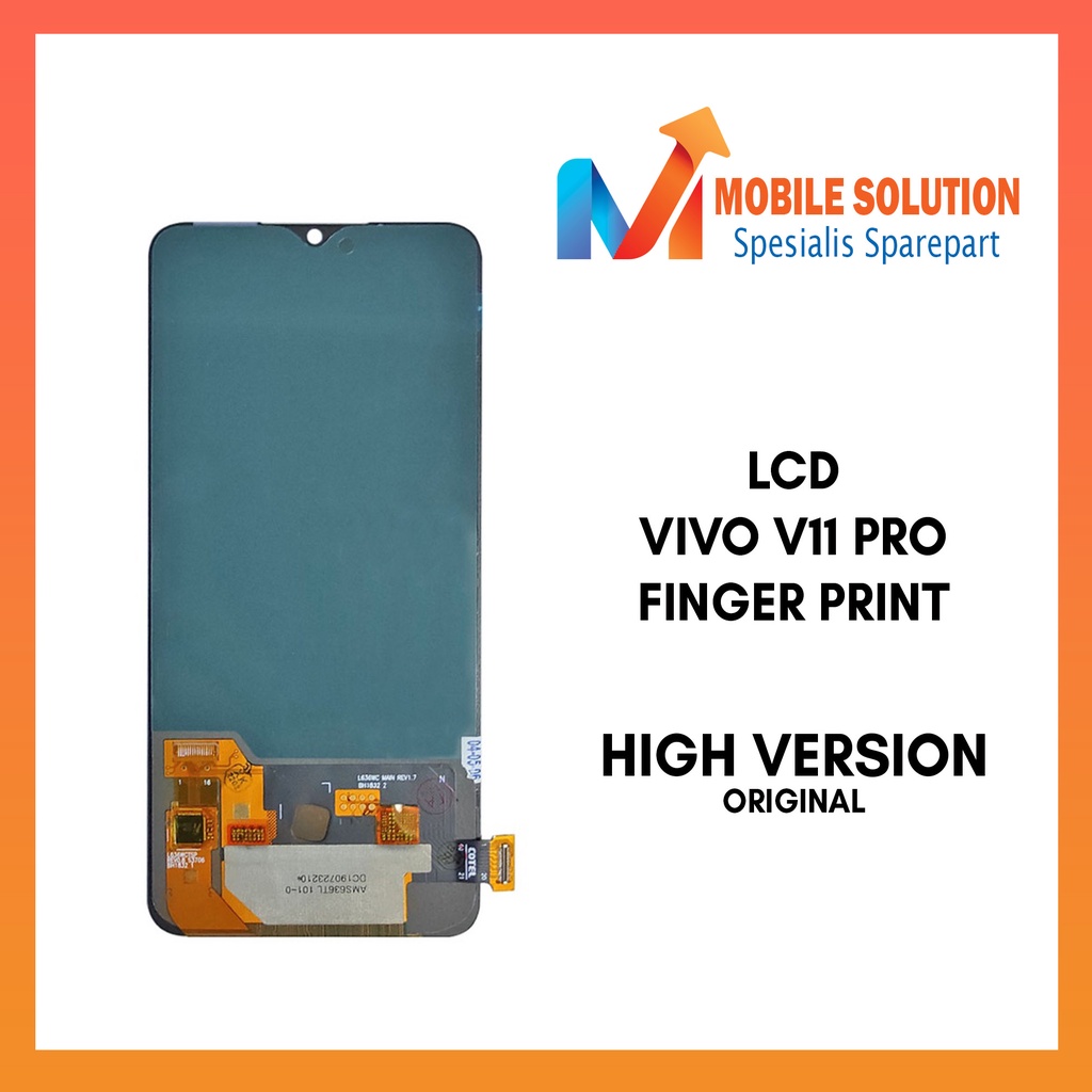 Grosir LCD Vivo V11 Pro Finger Print OLED Fullset Touchscreen Original 100% Garansi 1 Bulan + Packing