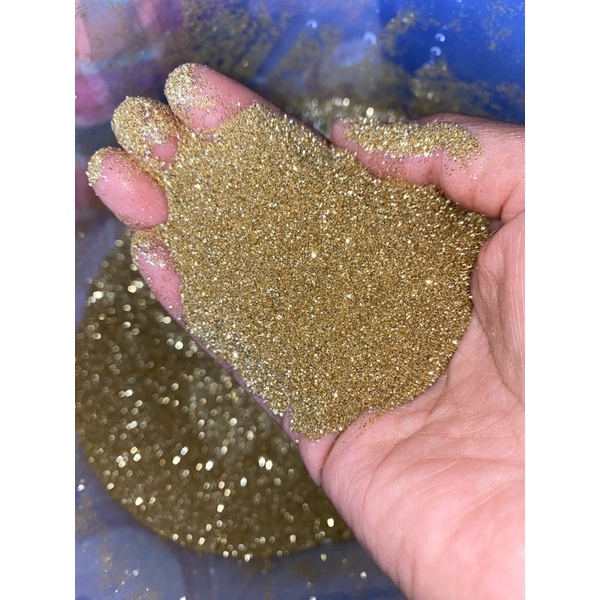 GLITTER GOLD SERBUK glitter bubuk halus